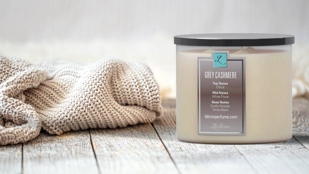 Grey Cashmere Candle by LaBron™