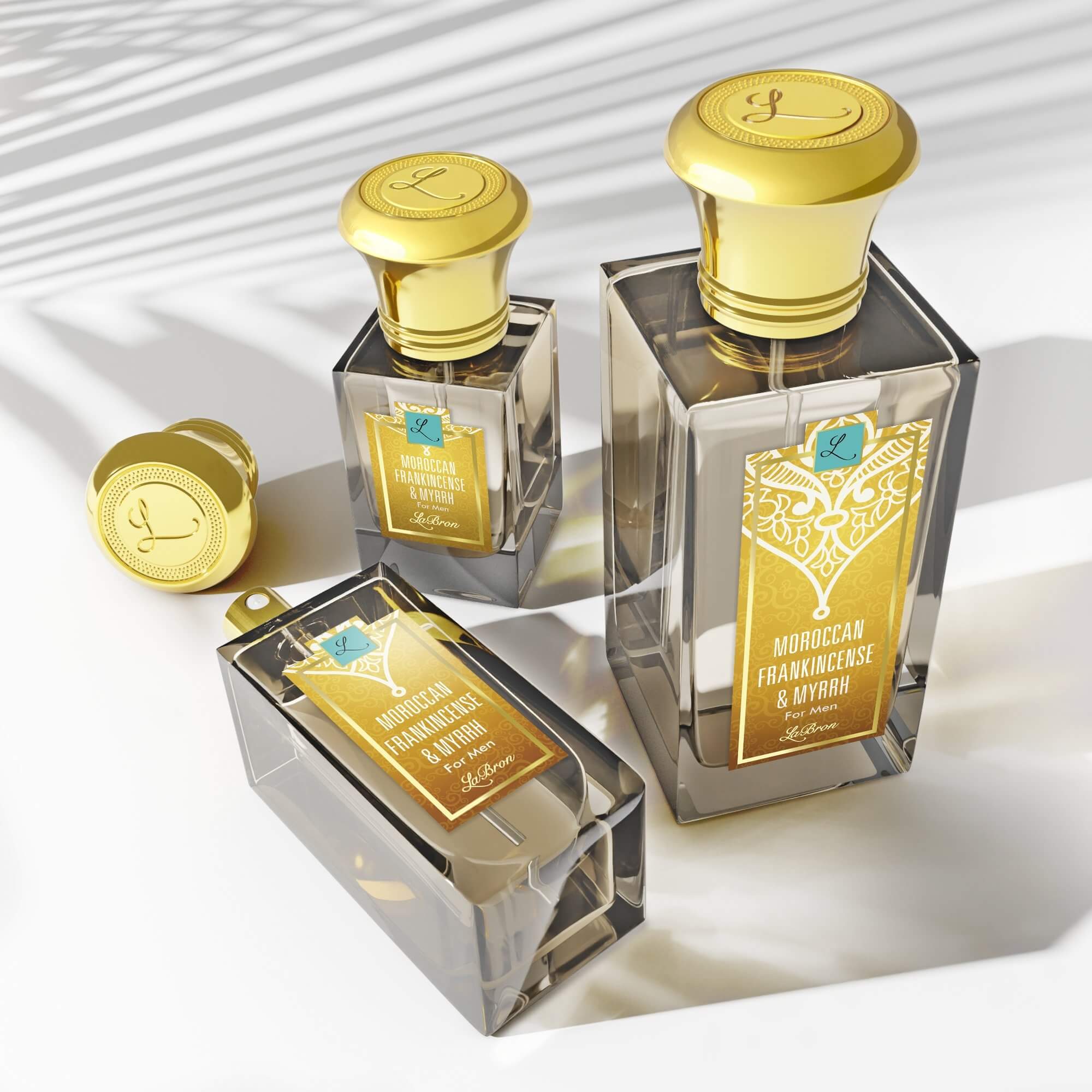 Moroccan Frankincense & Myrrh For Men Perfume Spray by LaBron™